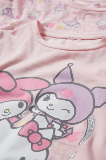 Children Girls - Multipack of 2 - Hello Kitty - nightdress - rose
