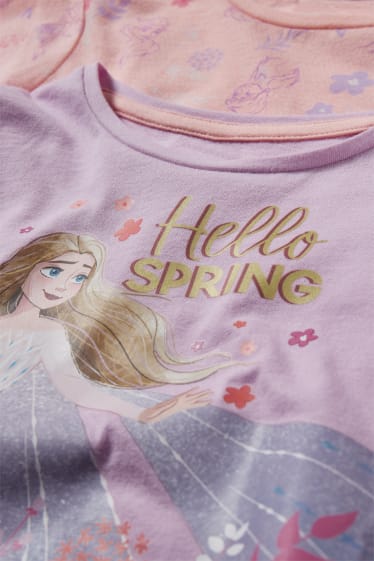 Niños: niñas - Pack de 2 - Frozen - pijamas cortos - 4 piezas - rosa
