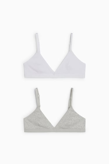 Nena - Paquet de 2 - sostenidors sense cèrcols - blanc