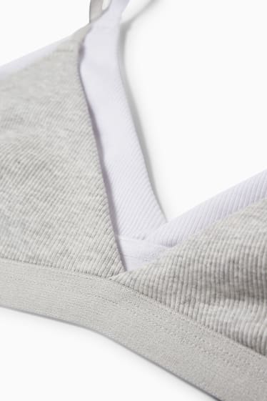 Nena - Paquet de 2 - sostenidors sense cèrcols - blanc