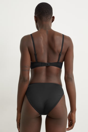 Damen - Bikini-Hose - Mid Waist - LYCRA® XTRA LIFE™ - schwarz