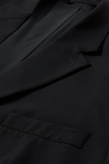 Hommes - Veste de costume - regular fit - Flex - stretch - LYCRA® - noir