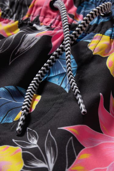 Bambine - Shorts da mare - a fiori - colorato