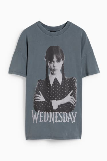 Donna - CLOCKHOUSE - t-shirt - Wednesday - grigio
