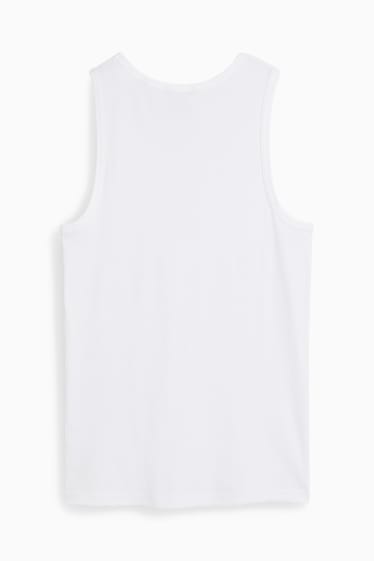 Heren - Tanktop - wit