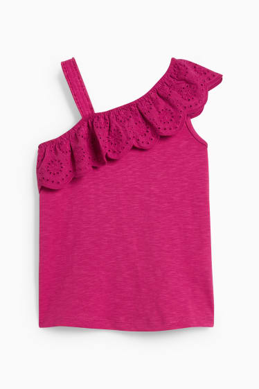 Enfants filles - Top - rose foncé