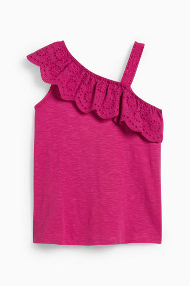 Enfants filles - Top - rose foncé