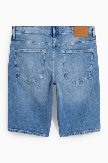 Herren - Jeans-Shorts - LYCRA® - helljeansblau