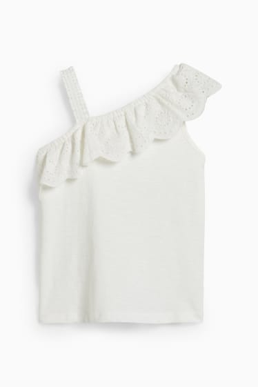 Bambine - Top - bianco crema