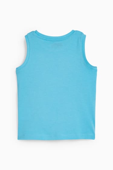 Children Boys - Sonic - vest top - light blue