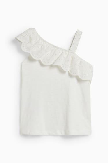 Bambine - Top - bianco crema
