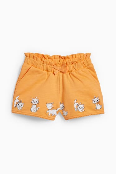 Enfants - Les Aristochats - short en molleton - orange