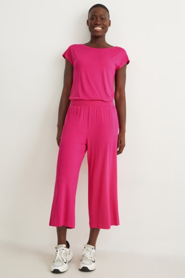 Femmes - Jupe-culotte basique - mid waist - rose