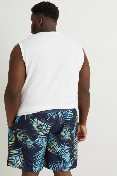 Uomo - Shorts da mare - blu scuro