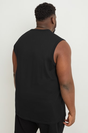 Heren - Tanktop - zwart