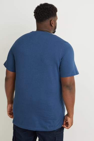 Men - T-shirt - dark blue