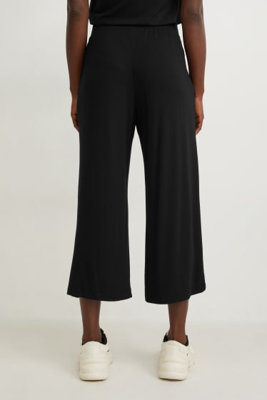 Donna - Culotte basic - vita media - nero