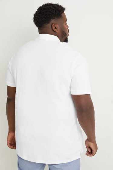 Men - Polo shirt - white