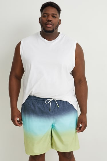 Herren - Badeshorts - blau