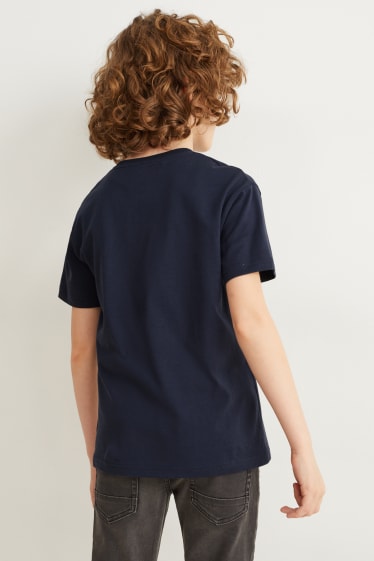 Children Boys - Guardians of the Galaxy - short sleeve T-shirt - dark blue