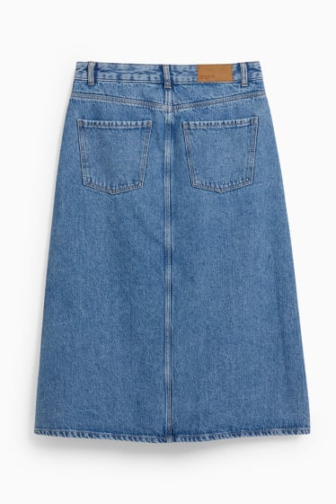 Damen - Jeansrock - helljeansblau