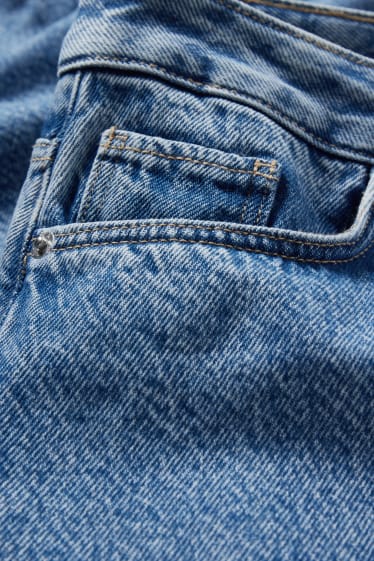 Damen - Jeansrock - helljeansblau