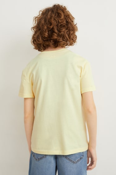 Bambini - Maglia a maniche corte - giallo chiaro