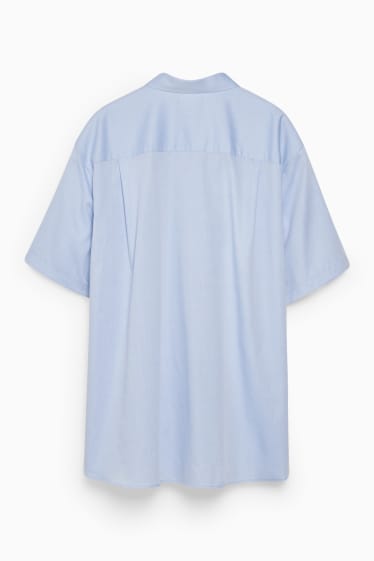 Hombre - Camisa - regular fit - Kent - de planchado fácil - azul claro