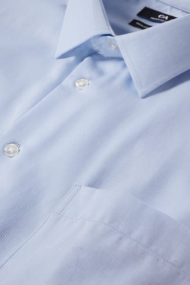 Herren - Hemd - Regular Fit - Kent - bügelleicht - hellblau