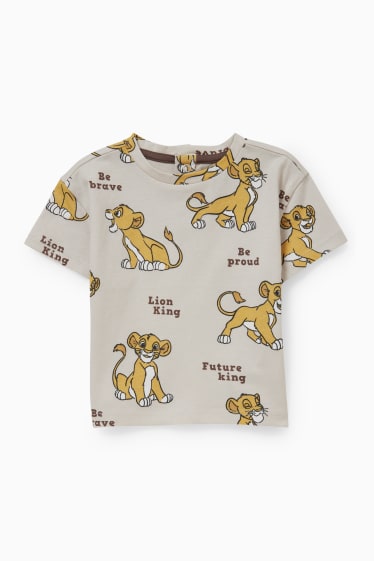 Babys - Der König der Löwen - Baby-Outfit - 2 teilig - beige-melange