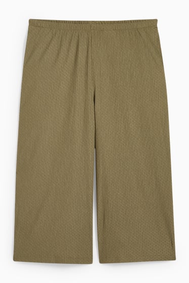 Joves - CLOCKHOUSE - pantalons culotte - mid waist - verd clar