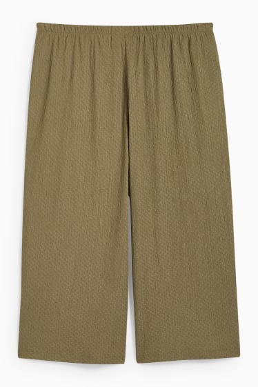 Joves - CLOCKHOUSE - pantalons culotte - mid waist - verd clar