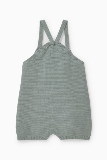 Baby: jongens - Babytuinbroek - groen