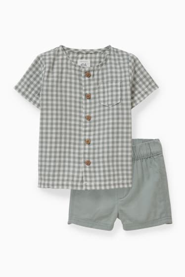 Bébés garçons - Ensemble bébé - 2 pièces - vert menthe