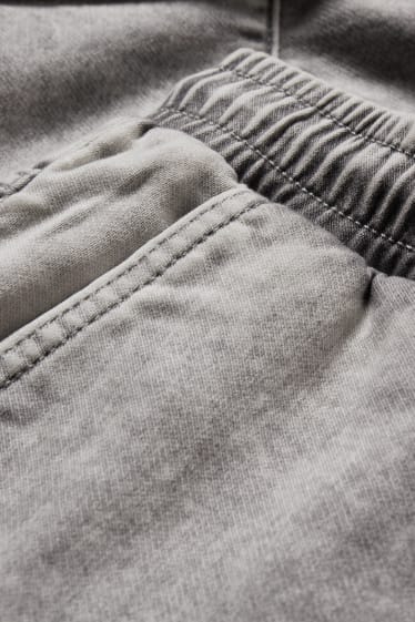 Hommes - Short en jean - jean gris clair