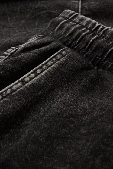 Uomo - Shorts di jeans - LYCRA® - jeans grigio scuro