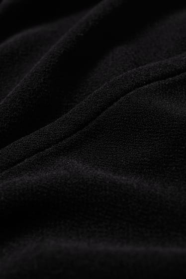 Kobiety - Sukienka w stylu kopertowym - czarny