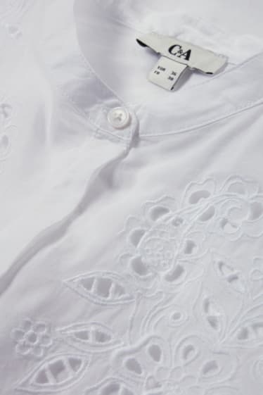 Women - Blouse - white