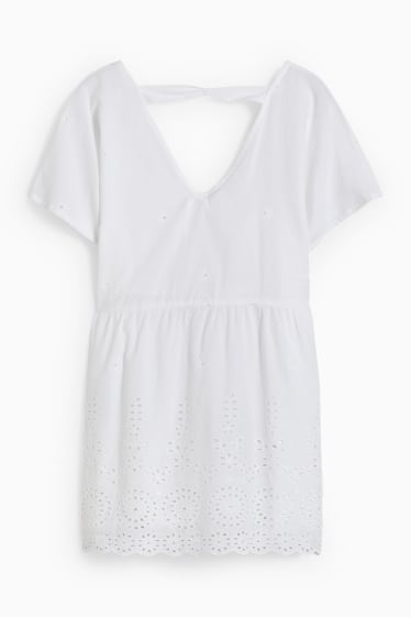 Donna - Blusa per allattamento - bianco