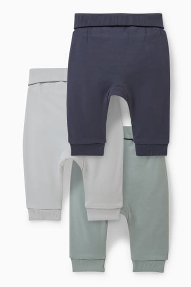 Baby Buben - Multipack 3er - Baby-Jogginghose - dunkelblau