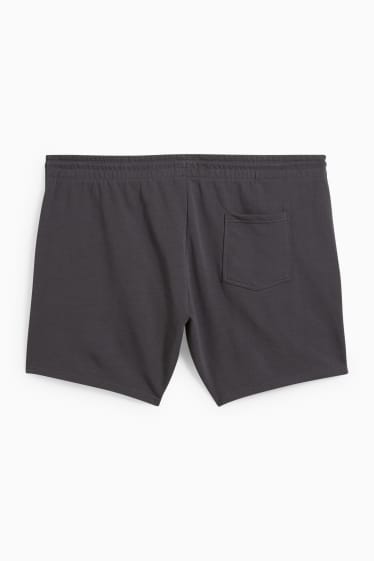Bărbați - Pantaloni scurți trening - gri