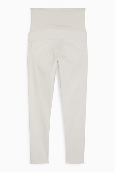 Donna - Jeans premaman - jeggings - bianco crema