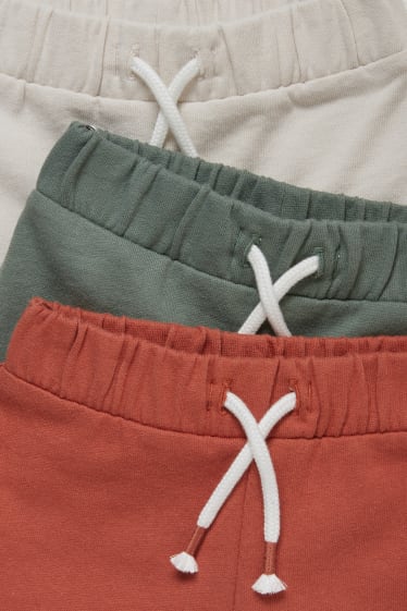 Bébés garçons - Lot de 3 - shorts en molleton pour bébé - vert