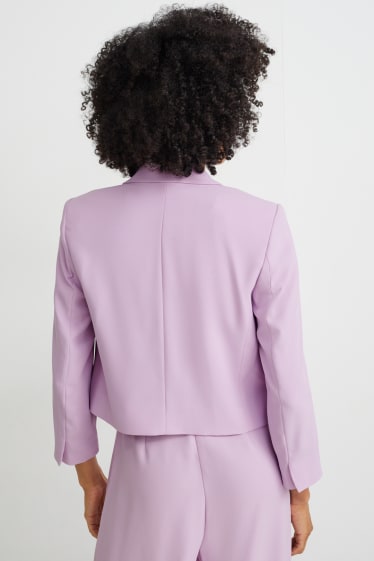 Women - Business blazer - relaxed fit - light violet