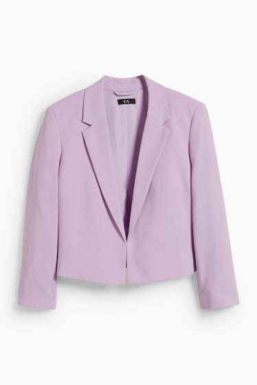 Femmes - Blazer de bureau - relaxed fit - violet clair