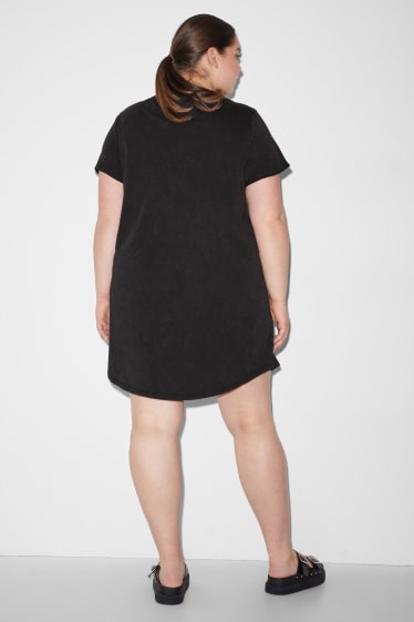 Women - CLOCKHOUSE - T-shirt dress - black