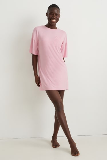 Dames - Bigshirt - roze
