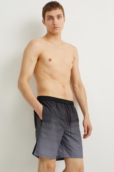 Herren - Badeshorts - dunkelgrau