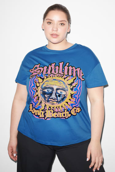 Teens & young adults - CLOCKHOUSE - T-shirt - Sublime - blue