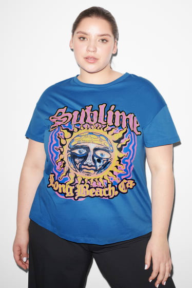 Teens & Twens - CLOCKHOUSE - T-Shirt - Sublime - blau